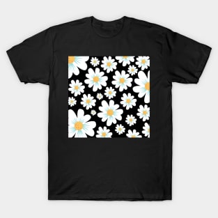 Summer Flower Pattern T-Shirt